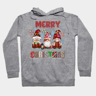 Merry Christmas Gnome Family Funny Xmas Tree Women Men Kids Hoodie